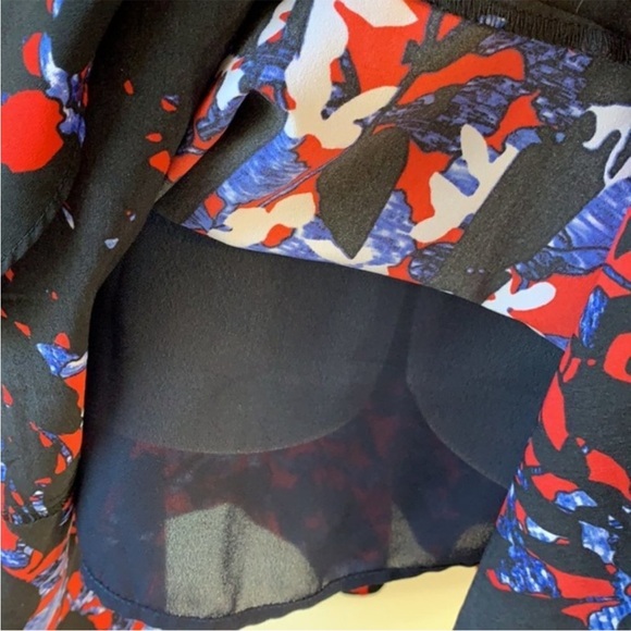 Peter Pilotto for Target Patterned Drop Waisted Dress. Medium. - Picture 7 of 11